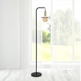 thumbnail image 6 of Mod Lighting and Decor Street Light Style Floor Lamp - 61" - Matte Black and Gold, 6 of 9