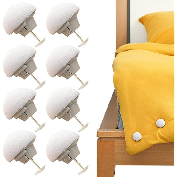 Duvet Clips - Reusable Duvet Clips For Fixing - Non-Slip Comforter Clips Keeps Comforter From Shifting For Quilt, Cushions, Decoration