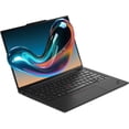 thumbnail image 2 of Lenovo ThinkPad X1 Carbon Gen 13 Laptop, Intel Ultra 7-258V, 32 GB LPDDR5X RAM, 4 TB PCIe SSD, 14" 2.8K (2880x1800) OLED, Intel Arc Graphics, Backlit Keyboard, W11 Pro, Eclipse Black + Traix Mousepad, 2 of 9