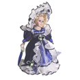 thumbnail image 5 of colcolo Porcelain Doll Collectible Beautiful Modern 11.81inch for Home Gift Ornament Blue, 5 of 8