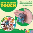 thumbnail image 5 of 72 Pack  Animal Plush Toys Bulk Set for Kids Party Favors, 5 of 7
