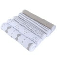 thumbnail image 6 of Reversible Burp Cloths I Taupe Collection - 5 Pack I Absorbent with a Fleece Lining, 6 of 7