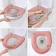 thumbnail image 3 of Funda para asiento de inodoro, 3 piezas, funda para asiento de inodoro, cojín lavable para asiento de inodoro, funda para asiento de inodoro, 3 of 5