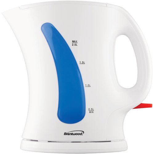 Cordless Plastic Tea Kettle, 2Liter
