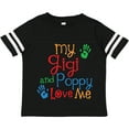 thumbnail image 3 of Inktastic My Gigi and Poppy Love Me Boys or Girls Toddler T-Shirt, 3 of 5