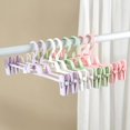 thumbnail image 4 of Adjustable Plastic Clothes Rack Compatible With Pant Skirt Clip Bra Clothespin C, 4 of 5