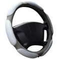 thumbnail image 2 of Yimiti 38Cm Car Steering Wheel Cover Anti-Slip Sandwich Sport Type Protector Breathable,Gray, 2 of 9