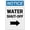 Warning Sign 4, variant on Notice Water Valve Shut-Off With Down Arrow Retro Vintage Sign 8"x12" - Wall Decor Plaque for Home Bar Pub Kitchen Restaurant, Water Valve Sign