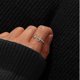 thumbnail image 3 of Para mi hija - Creo en ti Anillo Anillo de aleación Anillos abiertos ajustables para joyería fina, 3 of 4