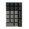 thumbnail image 4 of enqiretly Mechanical Keyboard Numeric Keycaps Layout Dustproof Waterproof Office 21Key for OEM Gray Black, 4 of 5