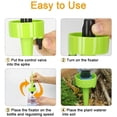 thumbnail image 1 of Kit de riego por goteo, sistema de riego automático de plantas de cono de riego, gotero ajustable para botella de riego en jardín, balcón, vacaciones, interior y exterior, 12 piezas, 1 of 2