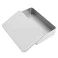 thumbnail image 6 of LOLIPPYY White Biscuit Tin Box with Lid for Storage and Party Favor Small Metal Cookie Container, 6 of 7