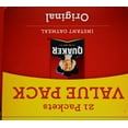 thumbnail image 3 of Quaker Original Instant Oatmeal, 0.98 oz, 22 count, 3 of 5