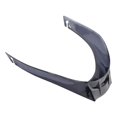 thumbnail image 2 of Motorcycle Helmet Rear Spoiler PC Trim for Grp Motorbike Helmet for GP Knife Shape Gray, 2 of 7