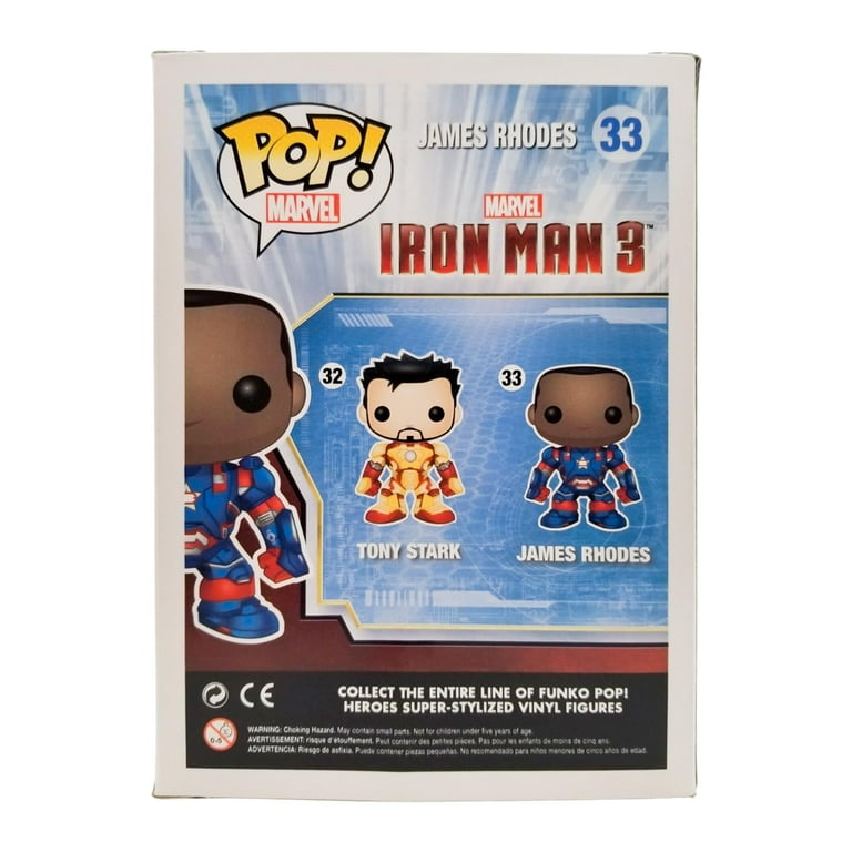 Funko Pop! Marvel Iron Man 3 James Rhodes - SDCC 2013 Exclusive - Occasion