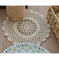 thumbnail image 5 of Set of 8 Hand Crochet Lace Doilies Table Coasters Dresser Runners Placemats Plant Mats, 5 of 5