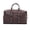 Coffee, variant on Ismart Vintage Waxed Canvas Weekender Bag, Waterproof Oiled Canvas Travel Duffle Bag with Crazy Horse Leather Trim, Large Capacity Carry On Overnight Bag for Men Women, 52L