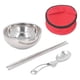 thumbnail image 2 of Juego de cubiertos reutilizables BuyWeek Individual Utensilios de viaje acero inoxidable, 2 of 14