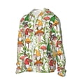 thumbnail image 2 of Sigee Mushrooms Gnomes Print UPF50+ Men's Sun Protection Hoodie Shirt SPF UV Shirt Long Sleeve Fishing Outdoor Lightweight, S-3XL, 2 of 9