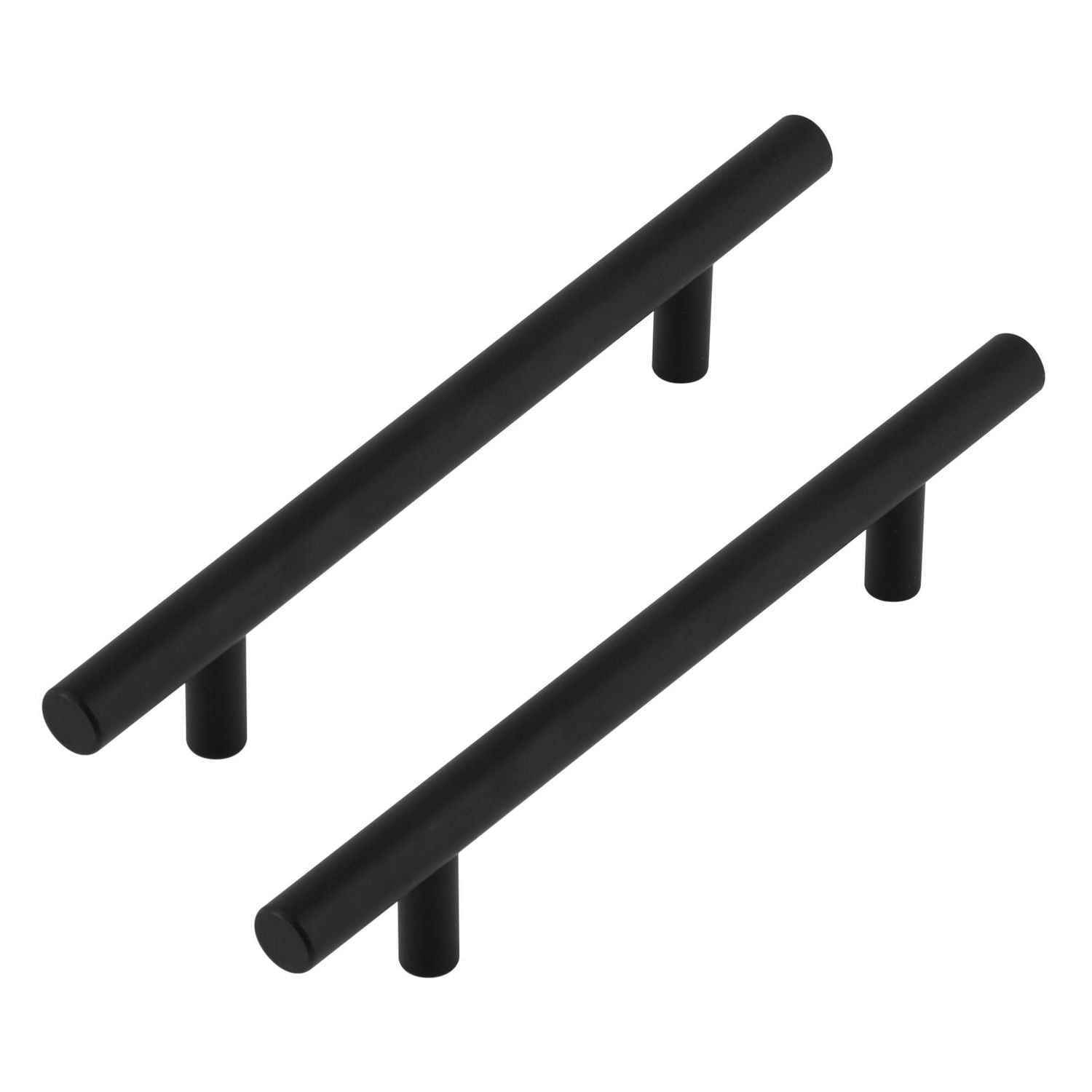 Era Round Pull Cabinet Handles 2-Pack Black