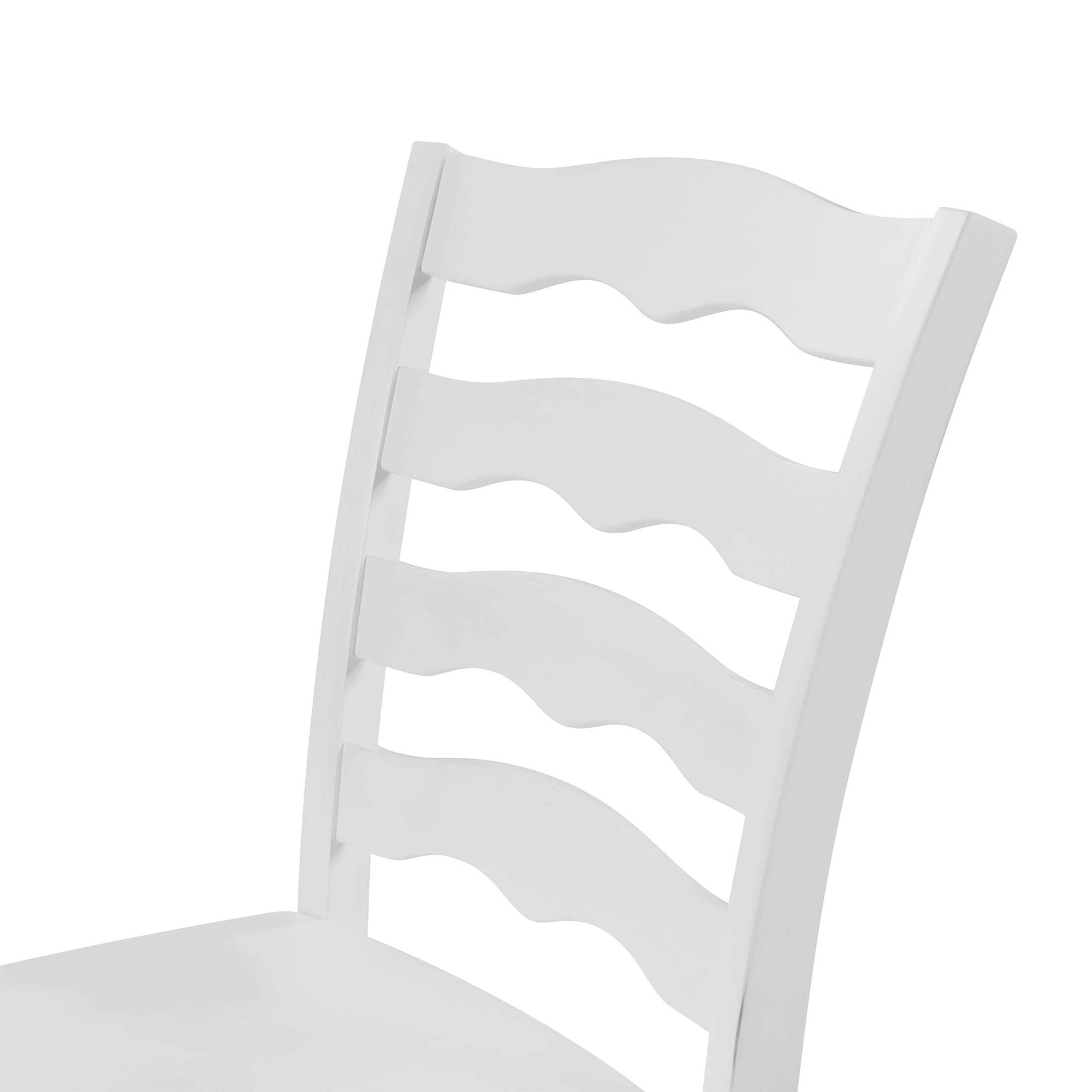 The Pioneer Woman Harper Solid Wood Dining Chairs, White, Set of 2