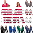 thumbnail image 3 of Hvyesh Family Pajamas Matching Sets Lightweight Silk Satin Pjs Sleepwear Comfy Long Sleeve Button Down Holiday Loungewear, 3 of 5