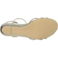 thumbnail image 4 of Paradox London Women's Tessa Wedge Sandal 7 Wide Champagne, 4 of 8