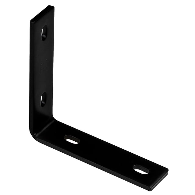 Escuadra National Mfg N351-466 Negra 16 cm