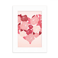 thumbnail image 1 of Heart Shaped Roses Valentine's Day Desktop Photo Frame Picture Display Decoration Art Painting, 1 of 3