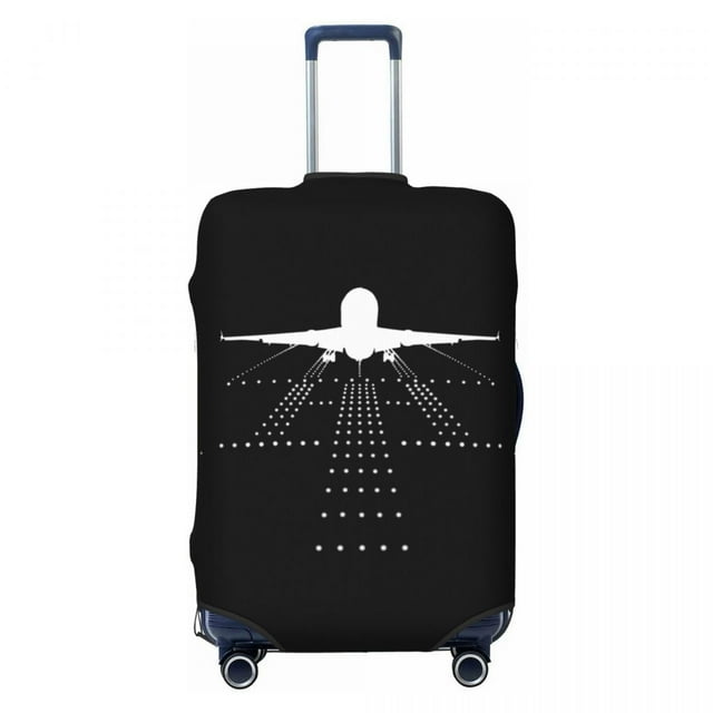 Custom Air Traffic Controllers Luggage Cover Fashion Fighter Pilot Aircraft Suitcase Protector Covers Suit For 18-32 inch