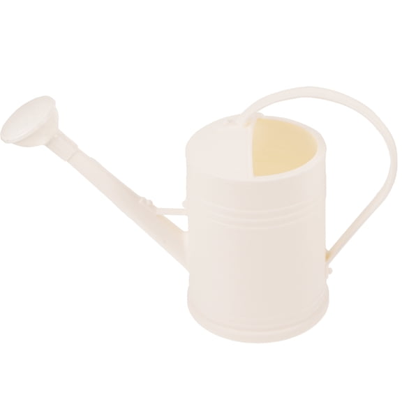 Homoyoyo Indoor Plant Watering Can in White Plastic with Comfortable Grip and Precise Pour