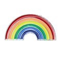 thumbnail image 1 of Alloy Brooch Pin Decorative Colorful Heart Brooch Rainbow Label Pin Flag Brooch, 1 of 10
