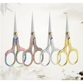 thumbnail image 4 of Retro Embroidery Scissors, Stainless Steel Rainbow Craft Shears DIY Tools for Sewing Art Work Needlework, 4 of 5