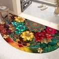 thumbnail image 6 of Non-Slip Absorbent Door Mat - Bathroom Kitchen Entrance Floor Mat, Quick-Dry Polyester Fiber Door Rug with Anti-Skid Backing 47.24x31.5in, 6 of 6