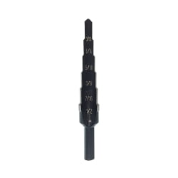

Irwin Vise Grip VGPUN2 Vise Grip No. 2 High Speed Steel Fractional Self Starting Unibit Drill Bit