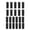 Black, variant on 7829 Bicycles Shifts Cable End Caps Bikes Derailleur Shifts Cable Wire End Caps Bikes Brake Cable Housing Ferrule End Caps
