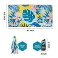 thumbnail image 5 of Large Beach Towel with a Carrying Bag, Lightweight Quick Dry Beach Towel for Adults Kids Teens, 5 of 7