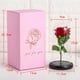 thumbnail image 5 of Flor De Rosa Eterna, Pantalla De Cristal, Belleza, Lámpara Led Con Batería, Boda, Cumpleaños, Decoración De Fiesta De San Valentín Yuarrent HA021815-00, 5 of 7