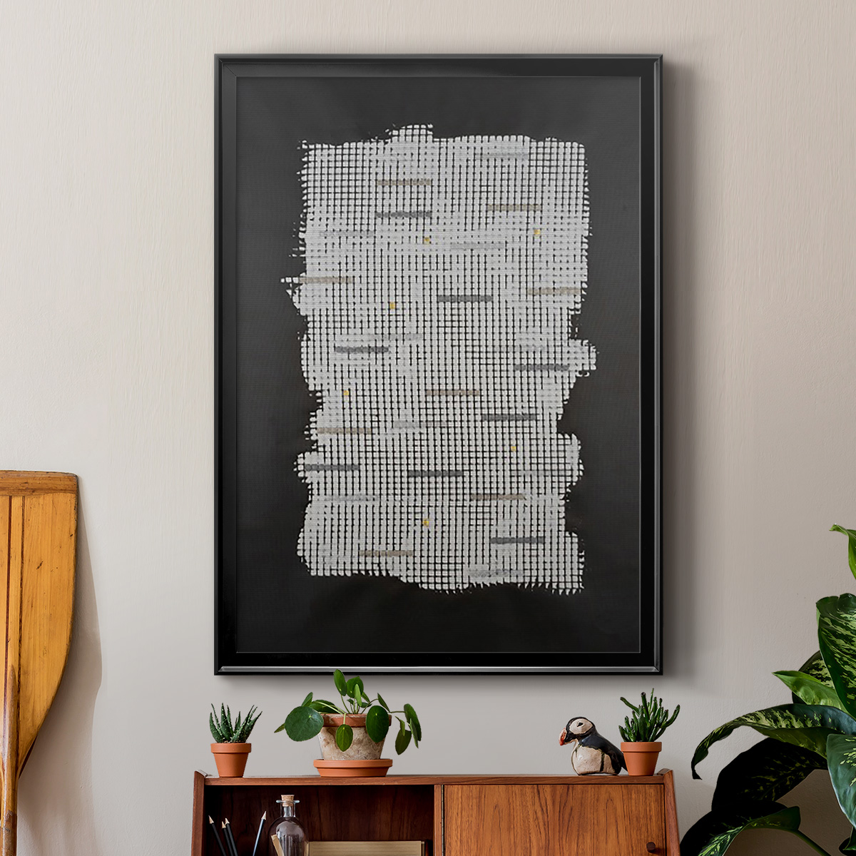 Bits & Bytes I Premium Framed Print, in Gold, Black, or Silver - Ready to Hang