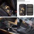 thumbnail image 6 of XYZCANDO Star Moon Armrest Cover Keychain Lipstick Cover Handbrake Cover Fender Cover Trash Can Seat Belt Cover Car Cushion Cover Steering Wheel Cover Car Interior Decor Fashion, 6 of 7