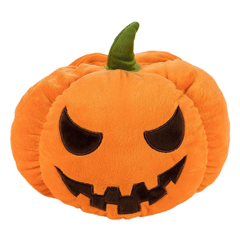 JackOLantern Pumpkin Plush Toy, Halloween Stuffed Doll, Pillow