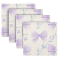 thumbnail image 5 of Cloth Napkins Set of1 100% Satin Peachskin Velvet 20x20inx1 Napkins Cloth napkins are washable Soft and Absorbent Mauve Bows Clip Art, 5 of 8