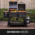 thumbnail image 6 of Pit Boss Combo Grill, Charleston 1020 Square inch Pellet Grill and Gas Griddle, Onyx Series, 6 of 17