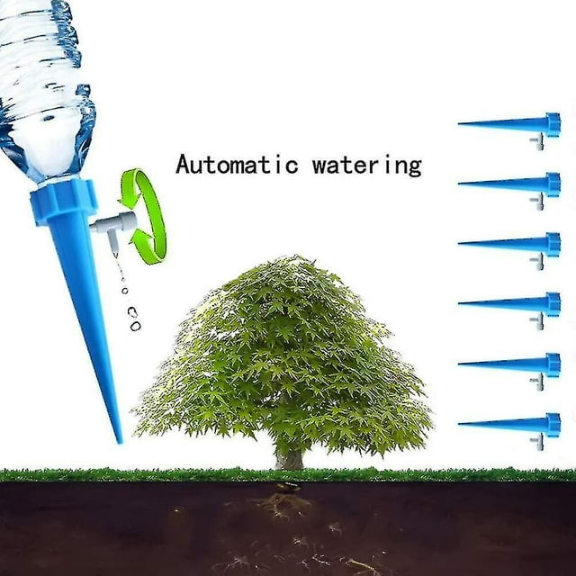 Botella de riego por goteo, Botella de riego por goteo de 30 piezas, Aspersor automático de plantas, Riego por goteo, Con válvulas de control
