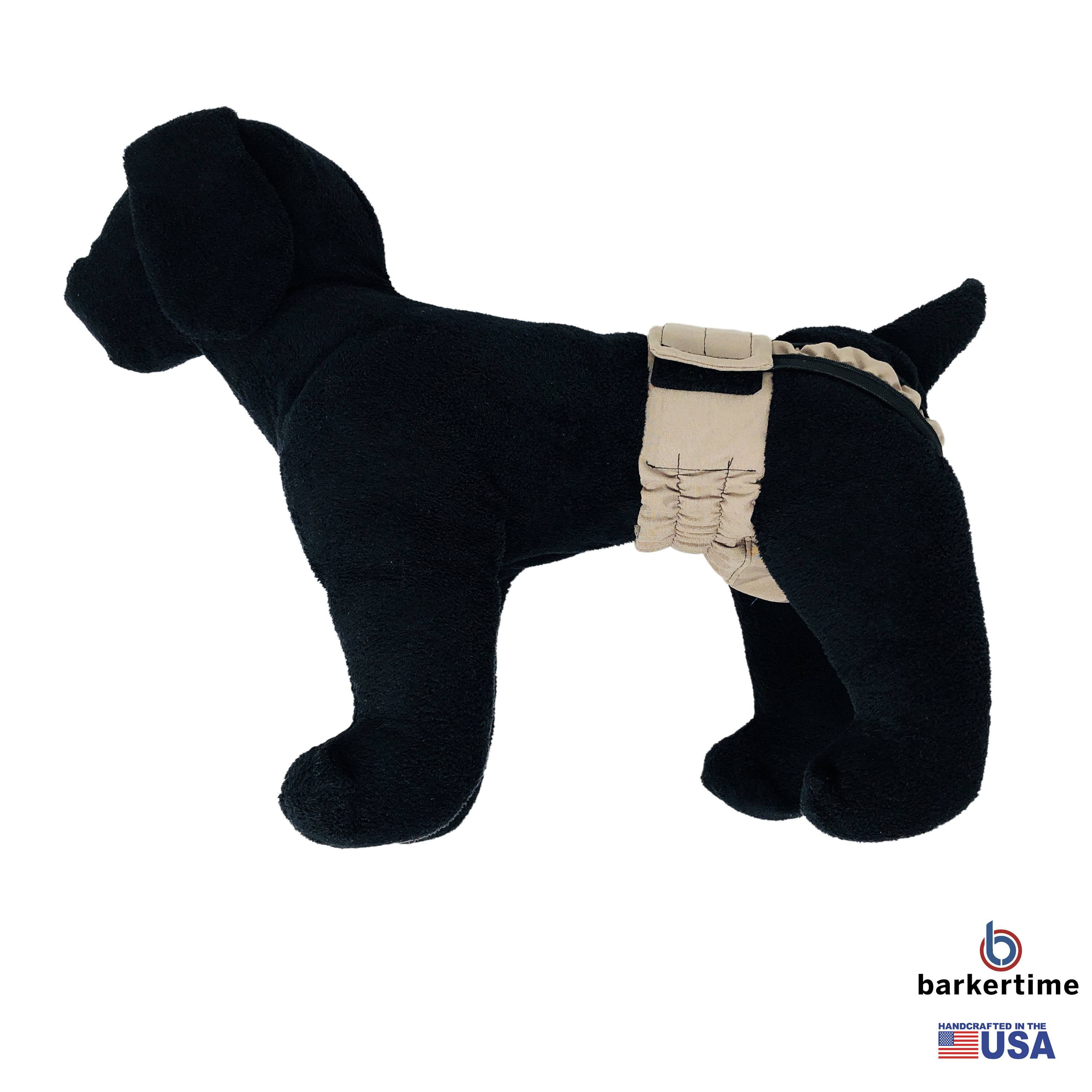 Barkertime Biscotti Beige Dog Diaper Pull-up