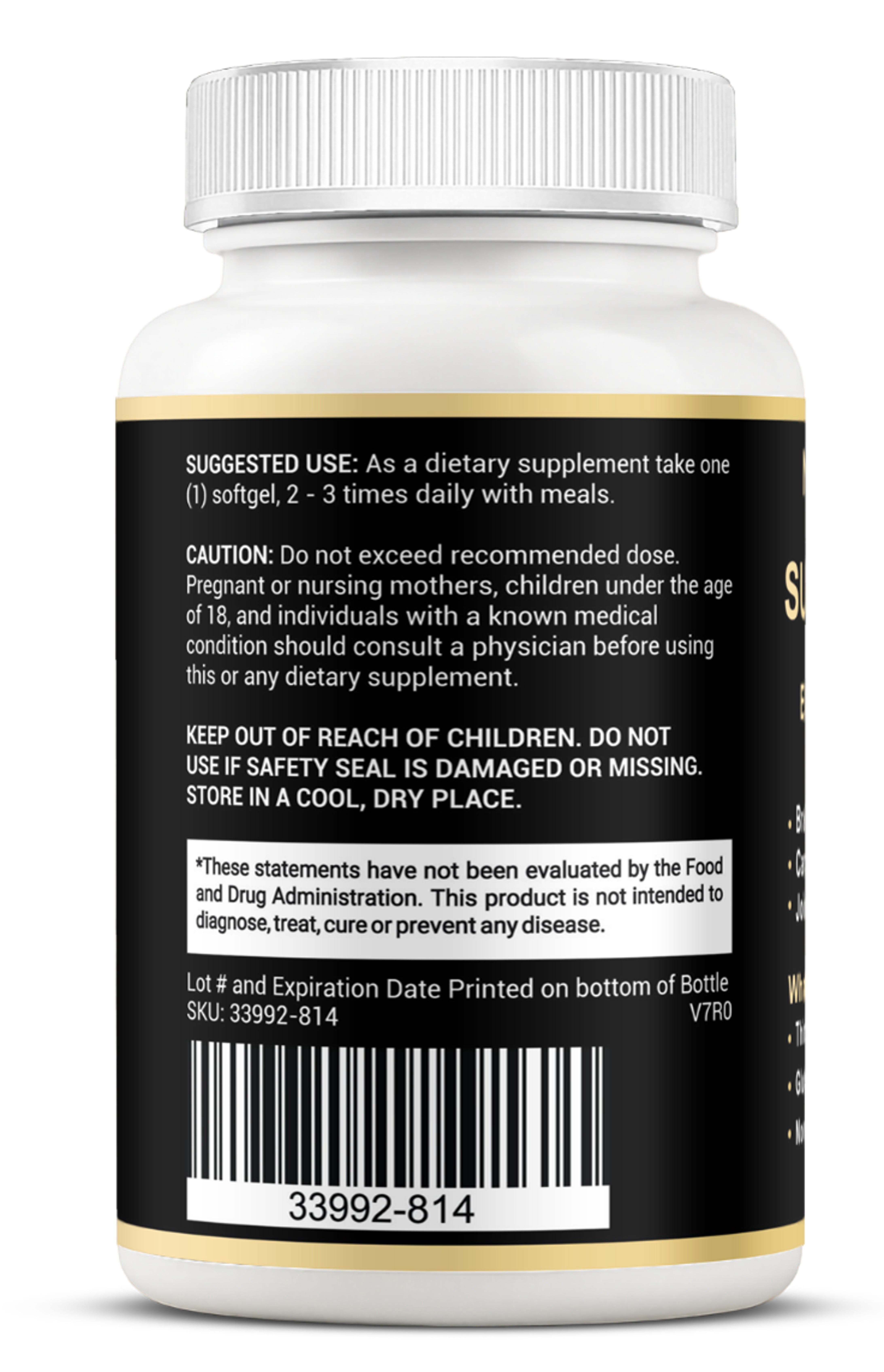 NatureDefend Omega-3 Fish Oil Softgels, EPA & DHA, Lemon, Heart & Brain Support, 60 Count, Veteran-Owned, USA Made