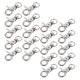 thumbnail image 1 of Houderco 20Ud Accesorios Metálicos Antiescape Para Puerta De Jaula De Loro Con Firme Plata, 1 of 8