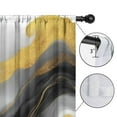 thumbnail image 4 of Blackout Kids Curtains,Black White and Gold Marble Childrens Insulated Curtains Set Of 2,Bedroom Essentials,Toddler Room Decor 42x84in(106x213cm), 4 of 4