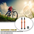 thumbnail image 1 of Válvula De Neumático Sin Cámara Presta Para Bicicleta Válvula Presta de vástago de aleación de 2 uds. 78mm + herramienta para neumático sin cámara de bicicleta MTB de carretera, 1 of 2
