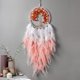 thumbnail image 5 of Atrapasueños con forma de árbol de la vida de cristal bohemio hecho a mano, atrapasueños de plumas, decoración del hogar para dormitorio, boda (rosa), 5 of 5